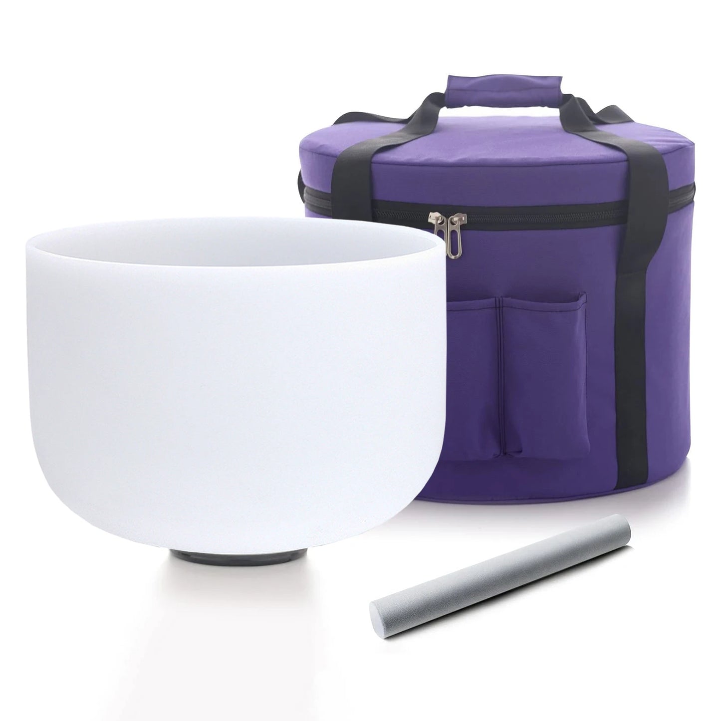 Outlets! Crystal Singing Bowl Set for Sound Healing with  Suede Stick