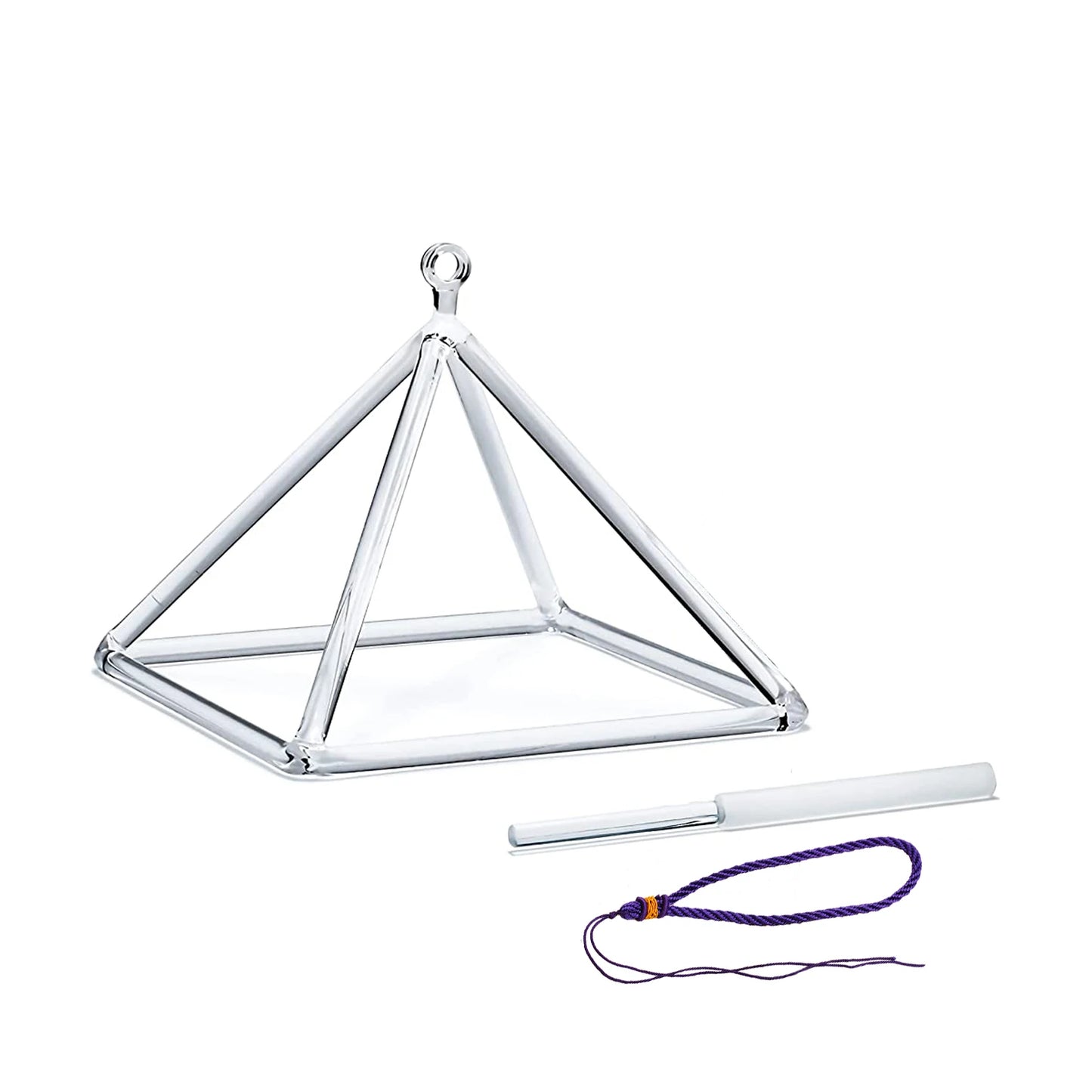 Outlets! Crystal Singing Bowl Set for Sound Healing with  Suede Stick