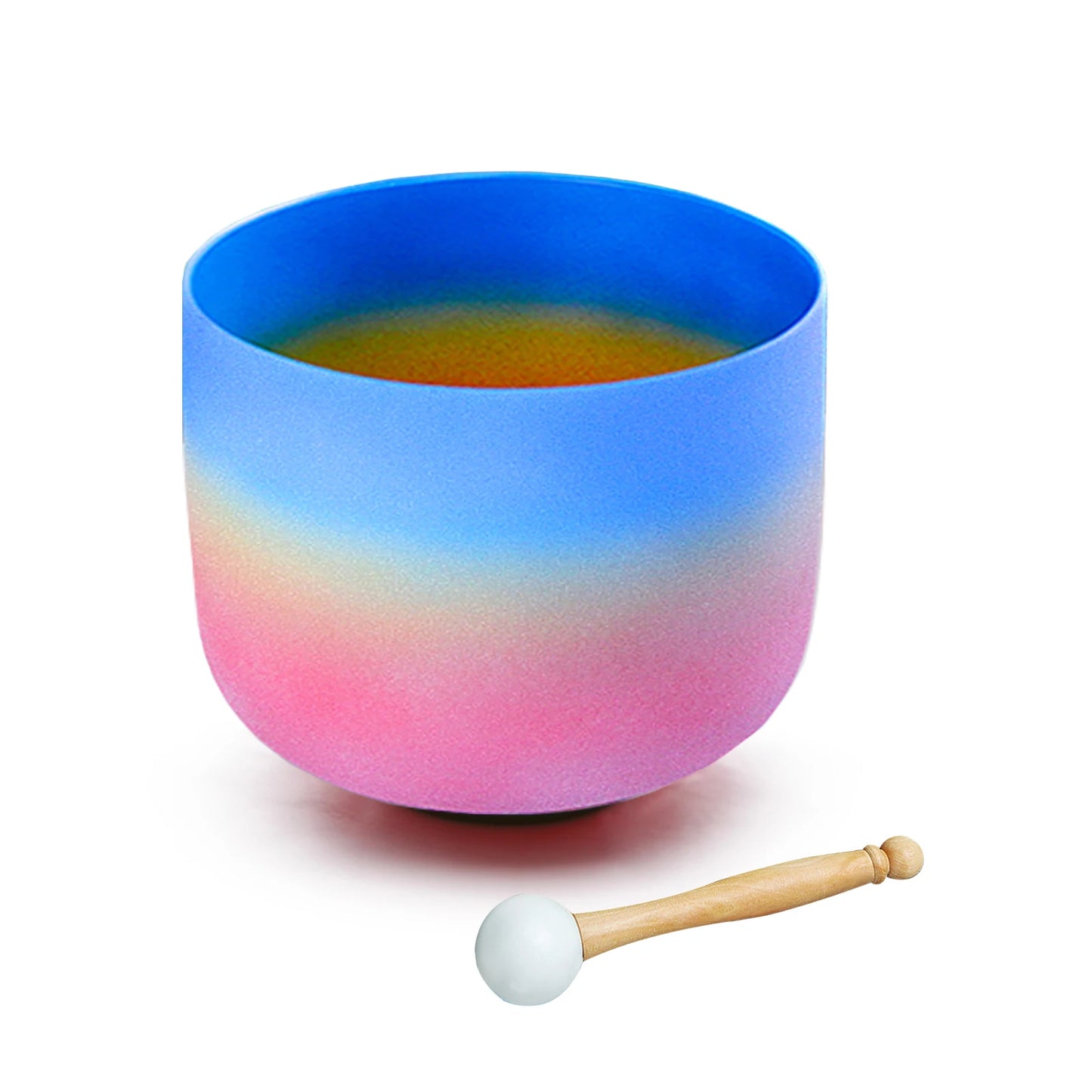 Outlets! Crystal Singing Bowl Set for Sound Healing with  Suede Stick